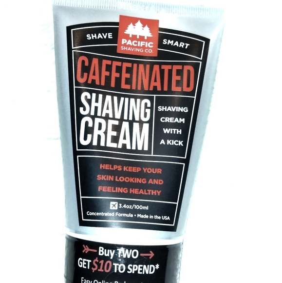 PACIFIC SHAVING CO. Caffeinated Shaving Cream - Picture 1 of 3